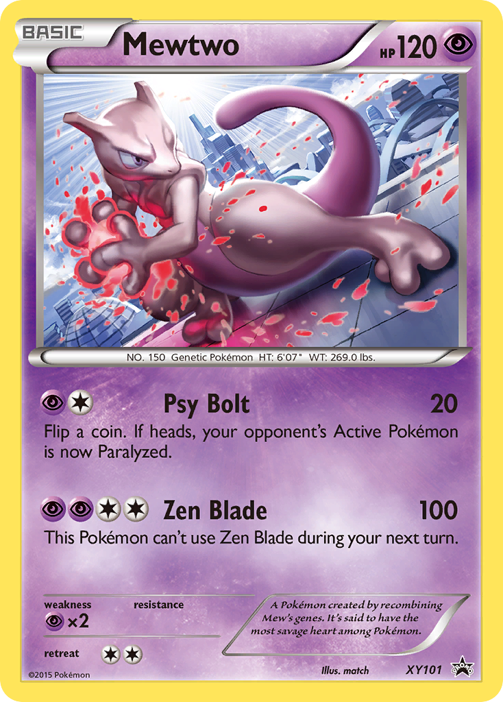 Mewtwo (XY101) [XY: Black Star Promos] | Amazing Games TCG