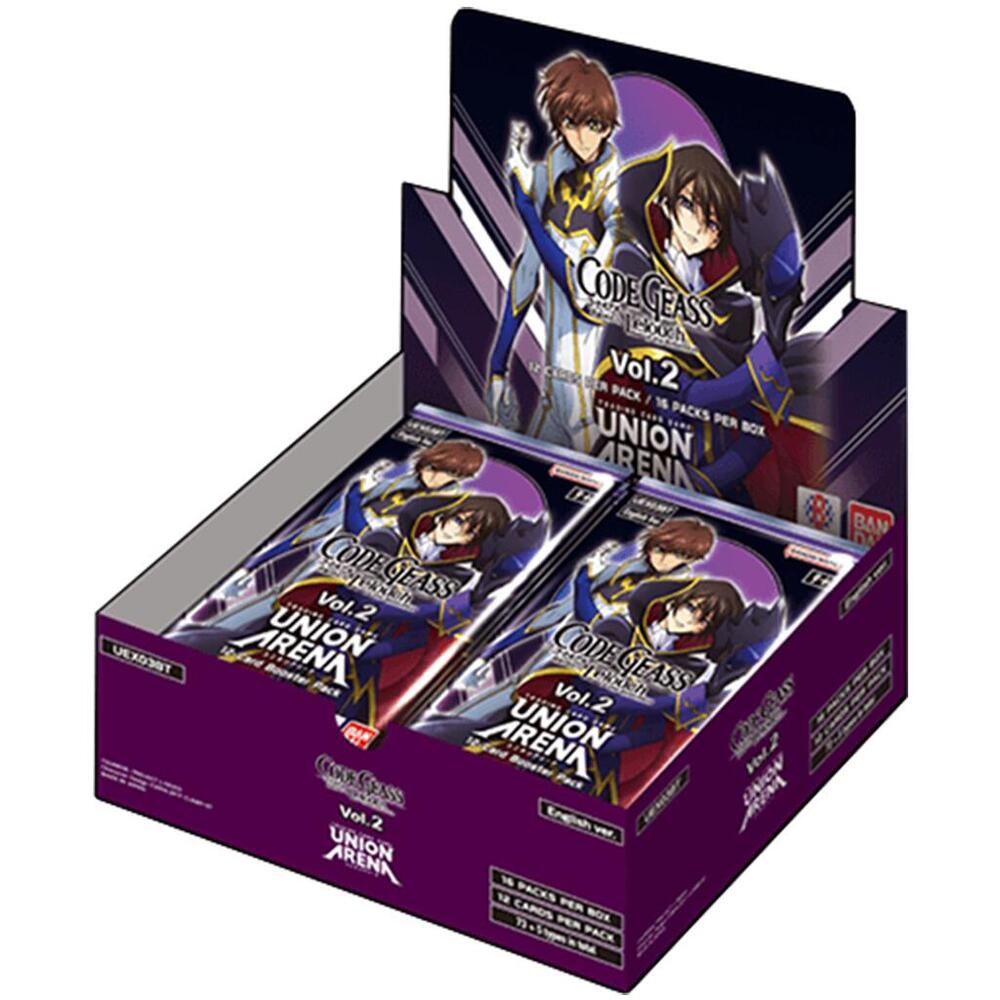 Union Arena - CODE GEASS: Lelouch of the Rebellion Vol.2 Booster Box Display [UEX03BT]