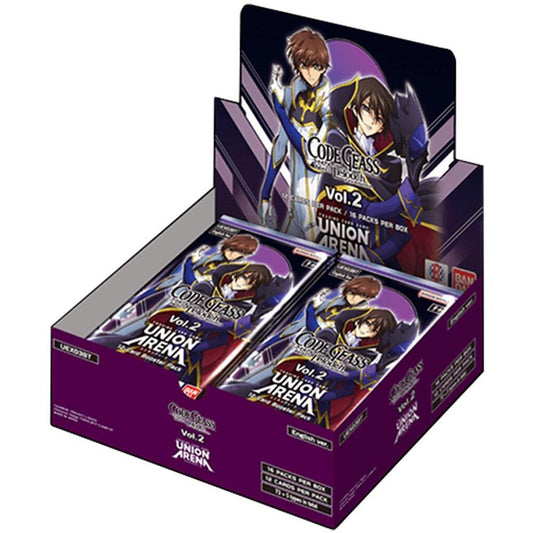 Union Arena - CODE GEASS: Lelouch of the Rebellion Vol.2 Booster Box Display [UEX03BT]