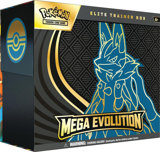 Pokémon TCG: Mega Evolution: Base Set - Elite Trainer Box (Mega Lucario)