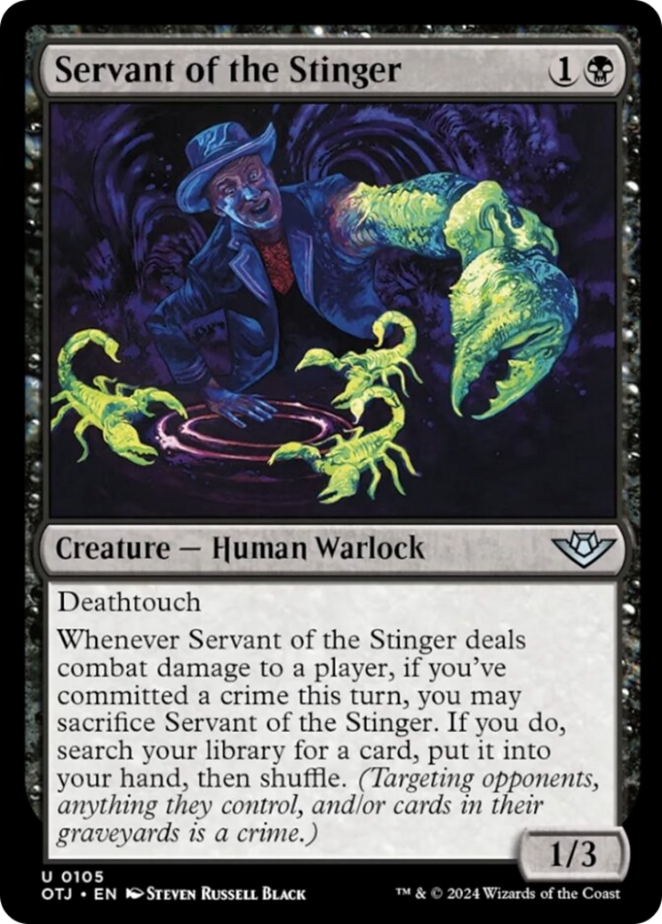 Servant of the Stinger [Outlaws of Thunder Junction] | Amazing Games TCG