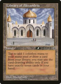 Library of Alexandria (Oversized) [Oversize Cards] | Amazing Games TCG