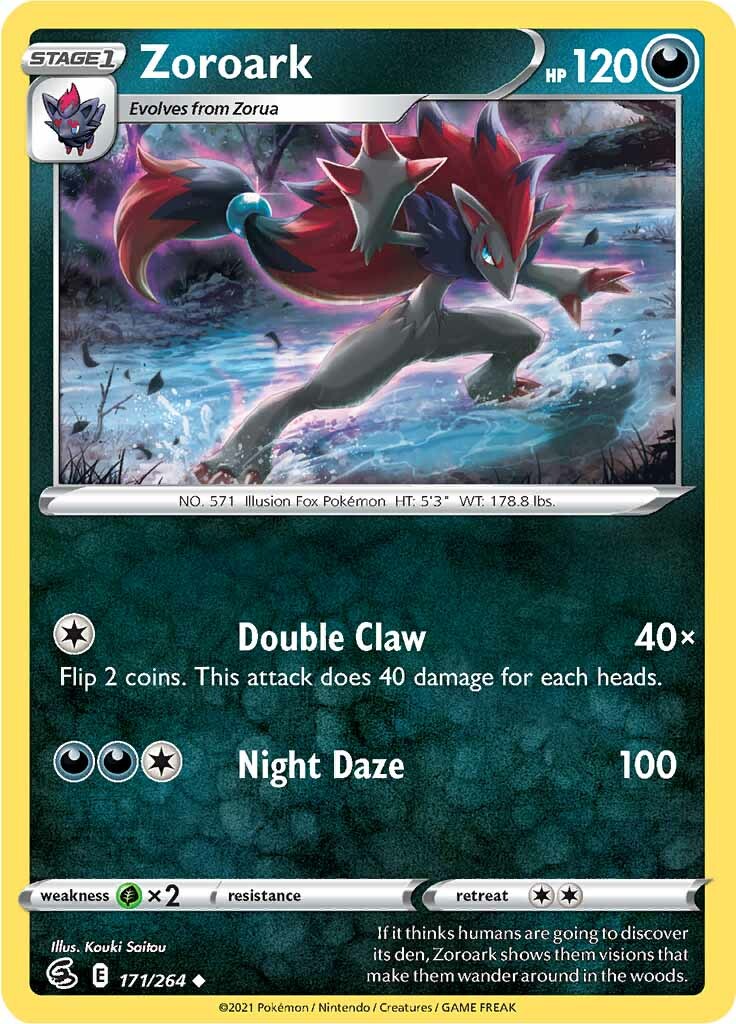 Zoroark (171/264) [Sword & Shield: Fusion Strike] | Amazing Games TCG