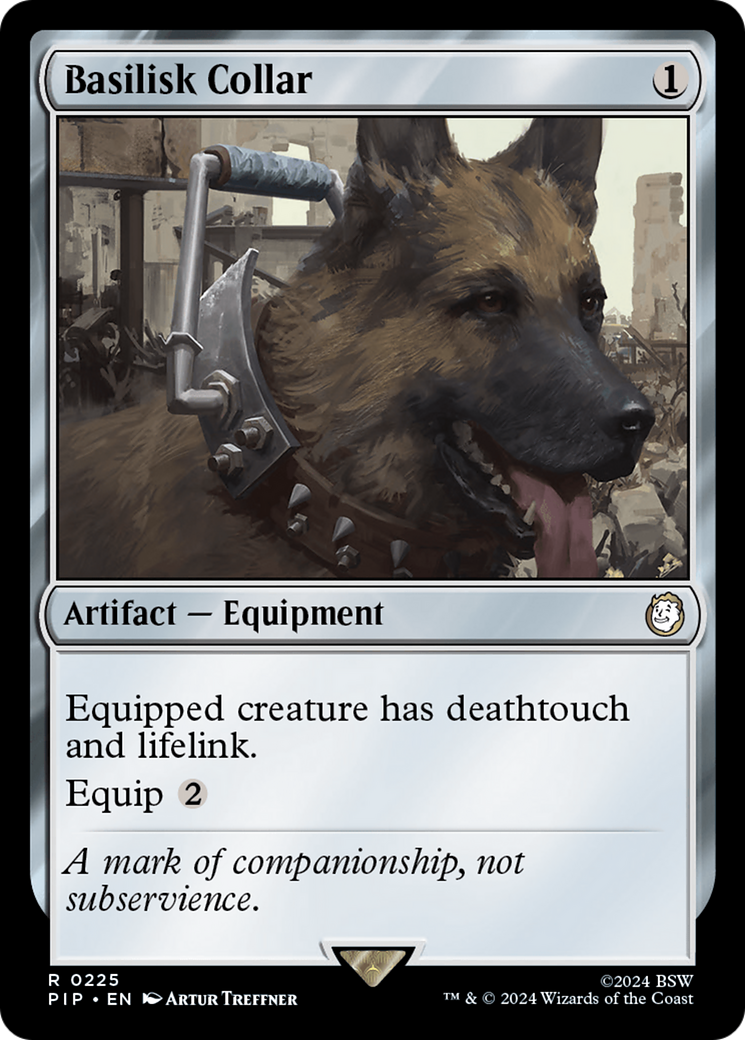 Basilisk Collar [Fallout] | Amazing Games TCG