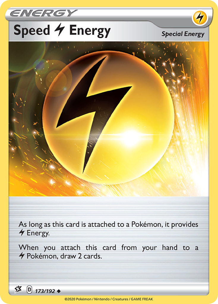 Speed Lightning Energy (173/192) [Sword & Shield: Rebel Clash] | Amazing Games TCG