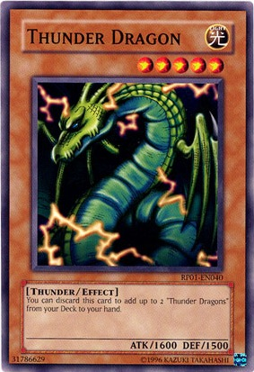 Thunder Dragon [RP01-EN040] Common | Amazing Games TCG