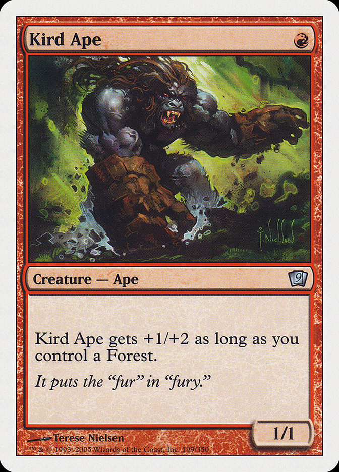 Kird Ape (9th Edition) [Oversize Cards] | Amazing Games TCG