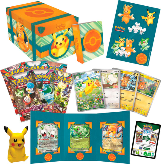 Pokemon Paldea Adventure Chests