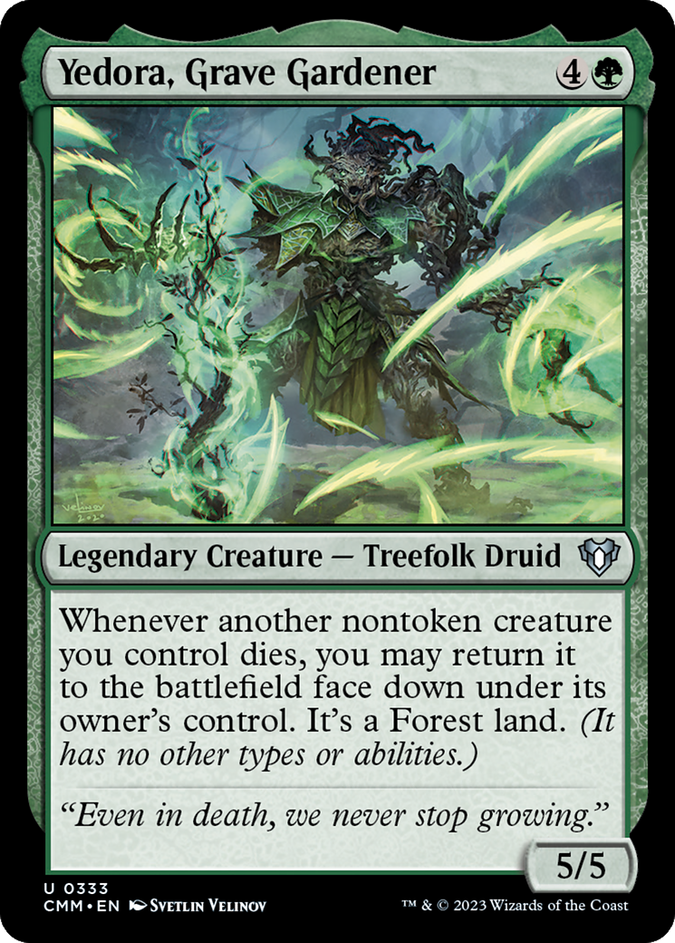 Yedora, Grave Gardener [Commander Masters] | Amazing Games TCG