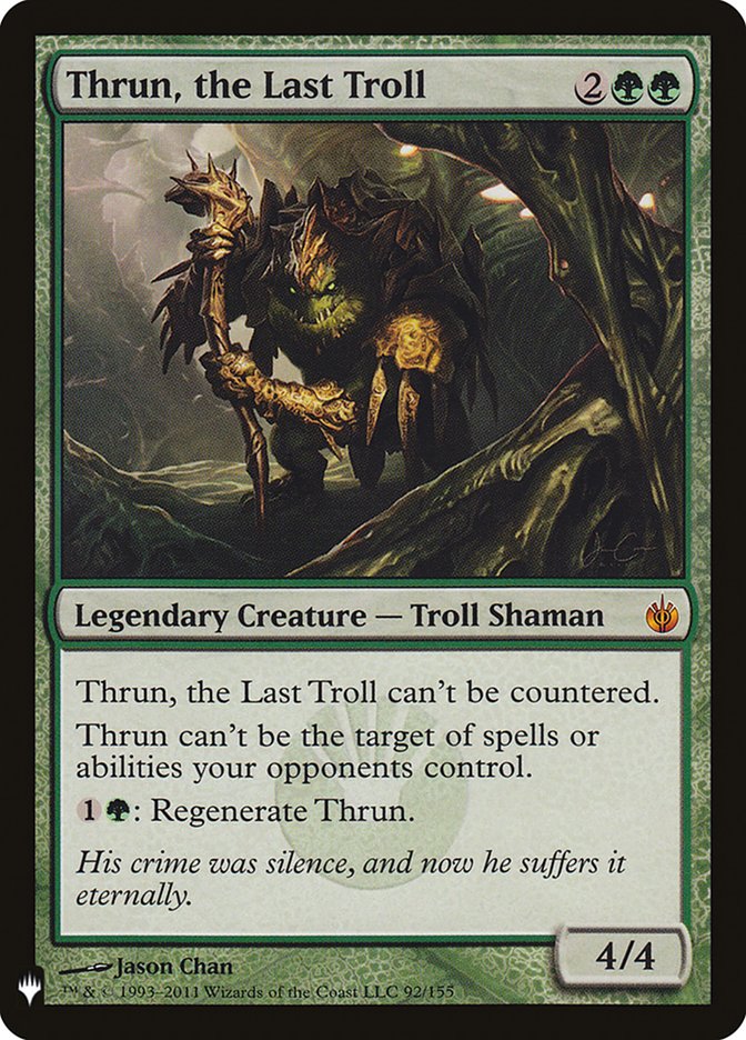 Thrun, the Last Troll [Mystery Booster] | Amazing Games TCG