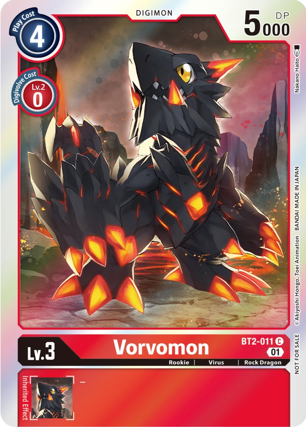 Vorvomon [BT2-011] (ST-11 Special Entry Pack) [Release Special Booster Promos] | Amazing Games TCG