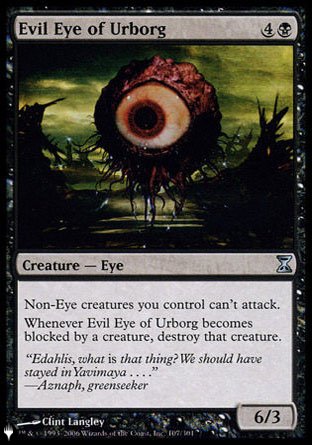 Evil Eye of Urborg [The List] | Amazing Games TCG