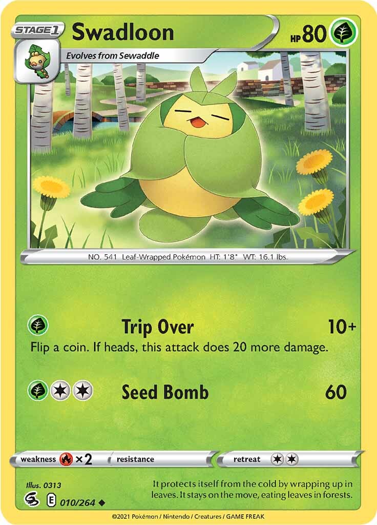 Swadloon (010/264) [Sword & Shield: Fusion Strike] | Amazing Games TCG