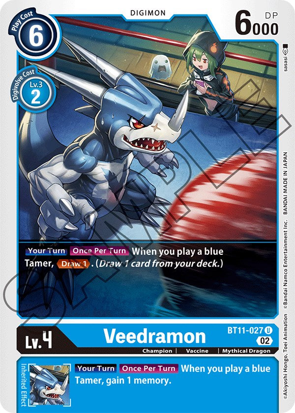 Veedramon [BT11-027] [Dimensional Phase] | Amazing Games TCG