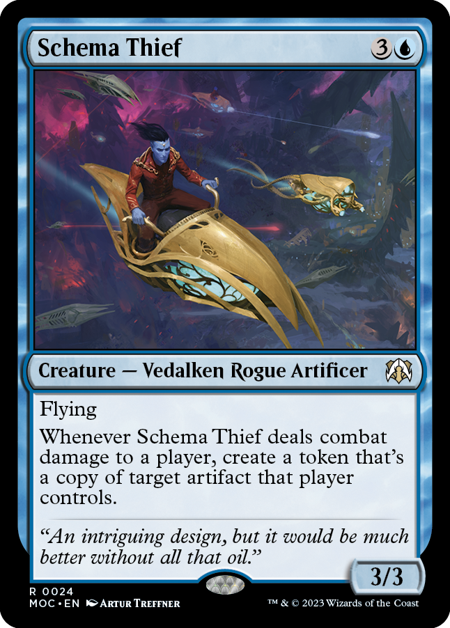 Schema Thief [March of the Machine Commander] | Amazing Games TCG