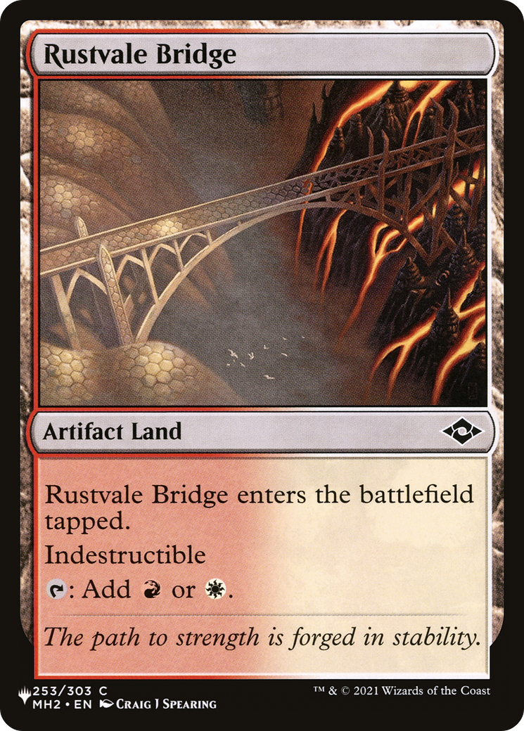 Rustvale Bridge [The List Reprints] | Amazing Games TCG