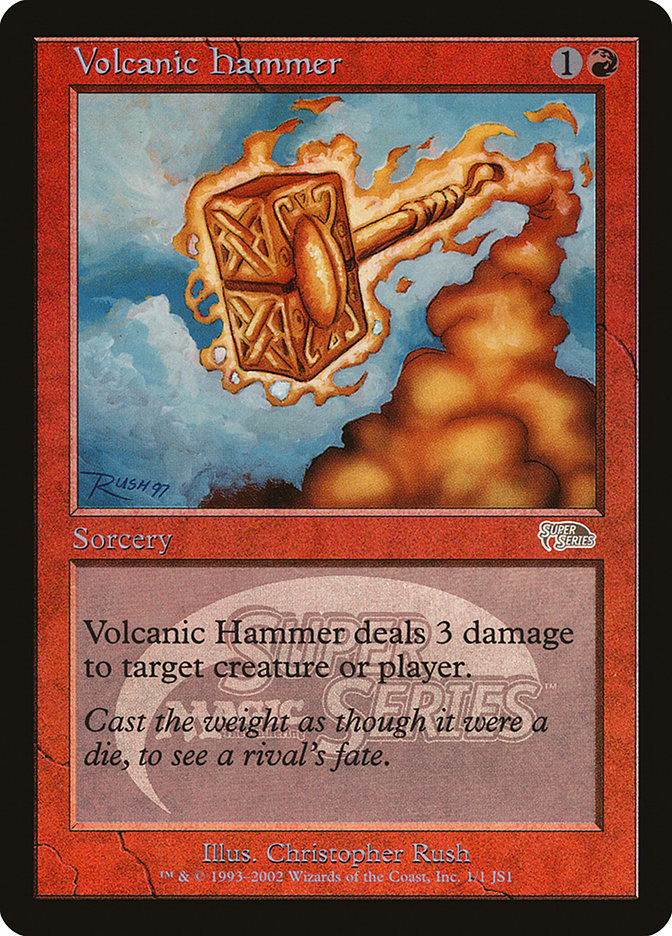 Volcanic Hammer [Junior Super Series] | Amazing Games TCG