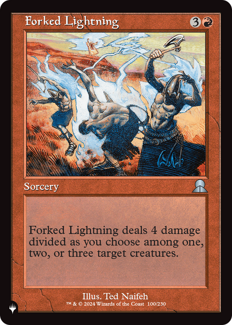 Forked Lightning [The List Reprints] | Amazing Games TCG