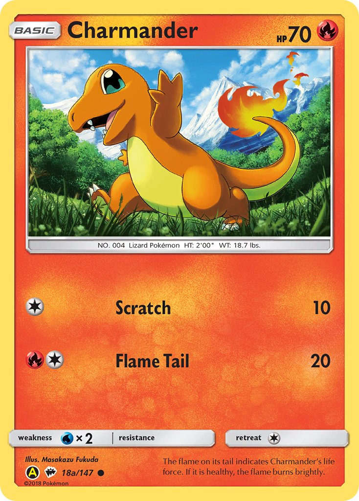 Charmander (18a/147) [Alternate Art Promos] | Amazing Games TCG