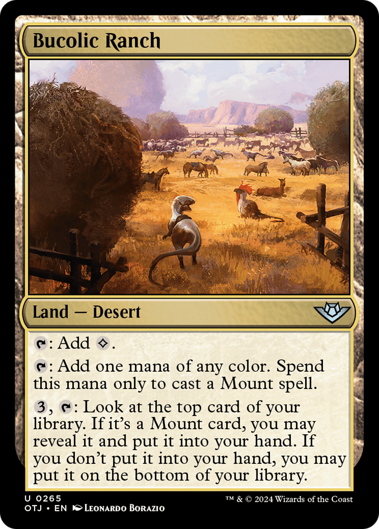 Bucolic Ranch [Outlaws of Thunder Junction] | Amazing Games TCG