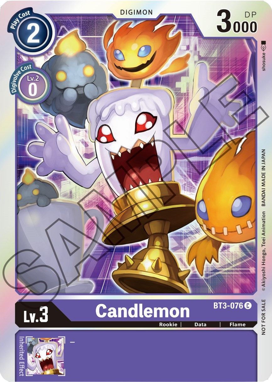 Candlemon [BT3-076] (Event Pack 1) [Release Special Booster Promos] | Amazing Games TCG