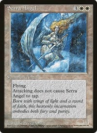 Serra Angel [alternate art] (Oversized) [Oversize Cards] | Amazing Games TCG