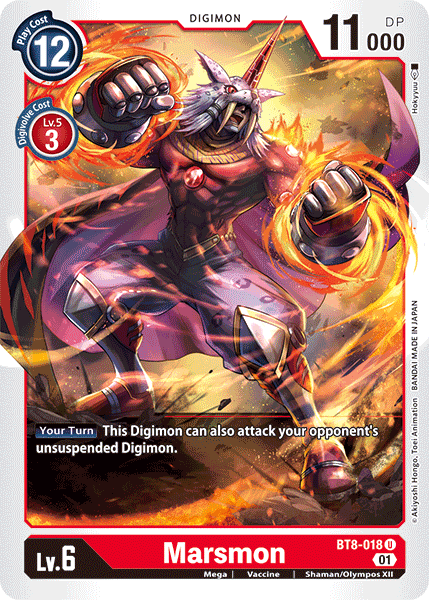 Marsmon [BT8-018] [New Awakening] | Amazing Games TCG