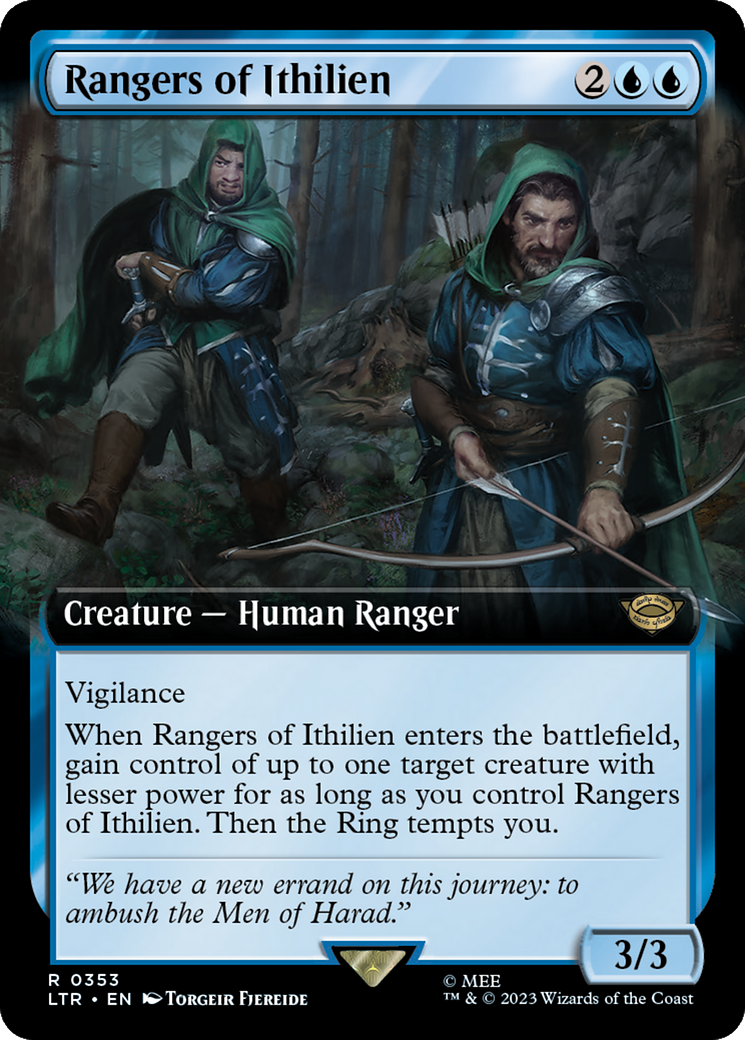 Rangers of Ithilien (Extended Art) [The Lord of the Rings: Tales of Middle-Earth] | Amazing Games TCG