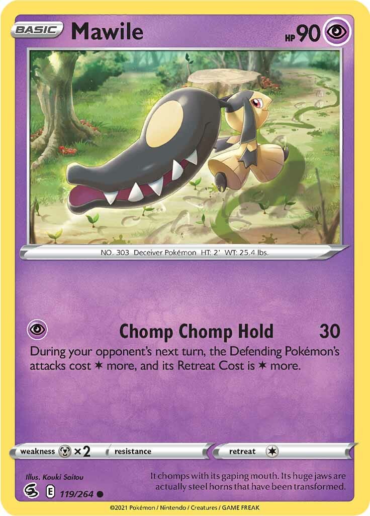 Mawile (119/264) [Sword & Shield: Fusion Strike] | Amazing Games TCG