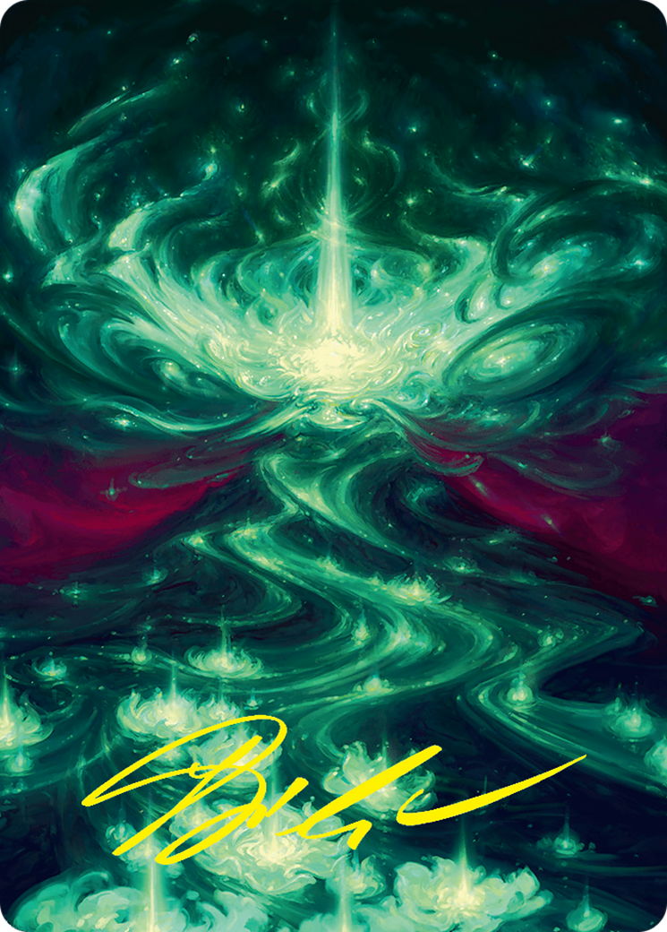 Genesis Wave Art Card (54/54) (Gold-Stamped Signature) [Foundations Art Series] | Amazing Games TCG