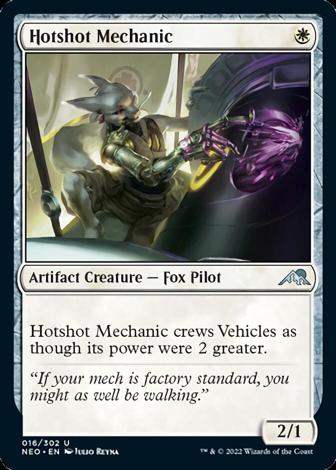 Hotshot Mechanic [Kamigawa: Neon Dynasty] | Amazing Games TCG