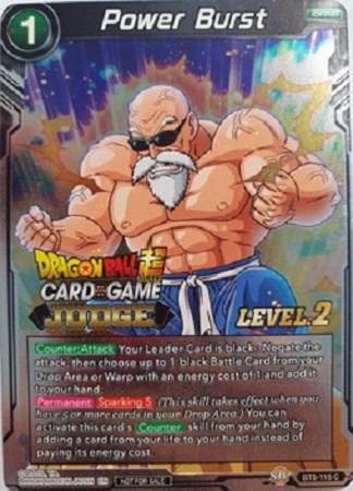 Power Burst (Level 2) (BT5-115) [Judge Promotion Cards] | Amazing Games TCG