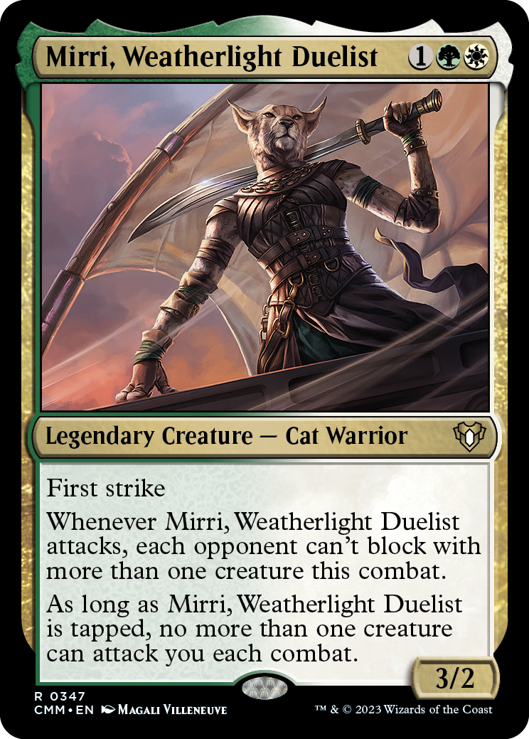 Mirri, Weatherlight Duelist [Commander Masters] | Amazing Games TCG