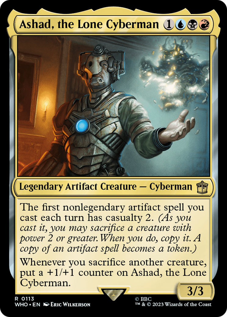 Ashad, the Lone Cyberman [Doctor Who] | Amazing Games TCG