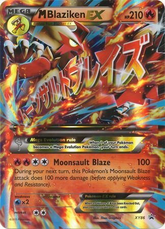 M Blaziken EX (XY86) (Jumbo Card) [XY: Black Star Promos] | Amazing Games TCG