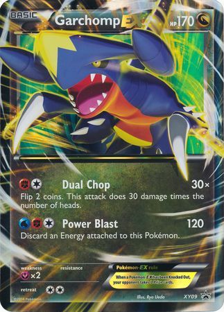 Garchomp EX (XY09) (Jumbo Card) [XY: Black Star Promos] | Amazing Games TCG