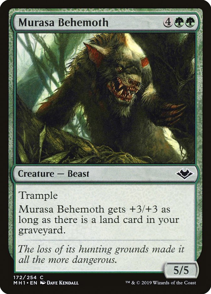 Murasa Behemoth [Modern Horizons] | Amazing Games TCG