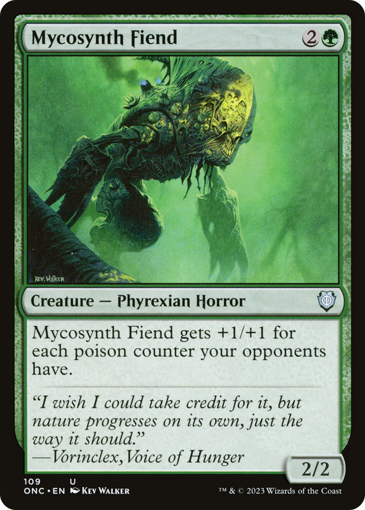 Mycosynth Fiend [Phyrexia: All Will Be One Commander] | Amazing Games TCG