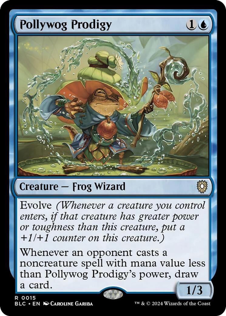 Pollywog Prodigy [Bloomburrow Commander] | Amazing Games TCG