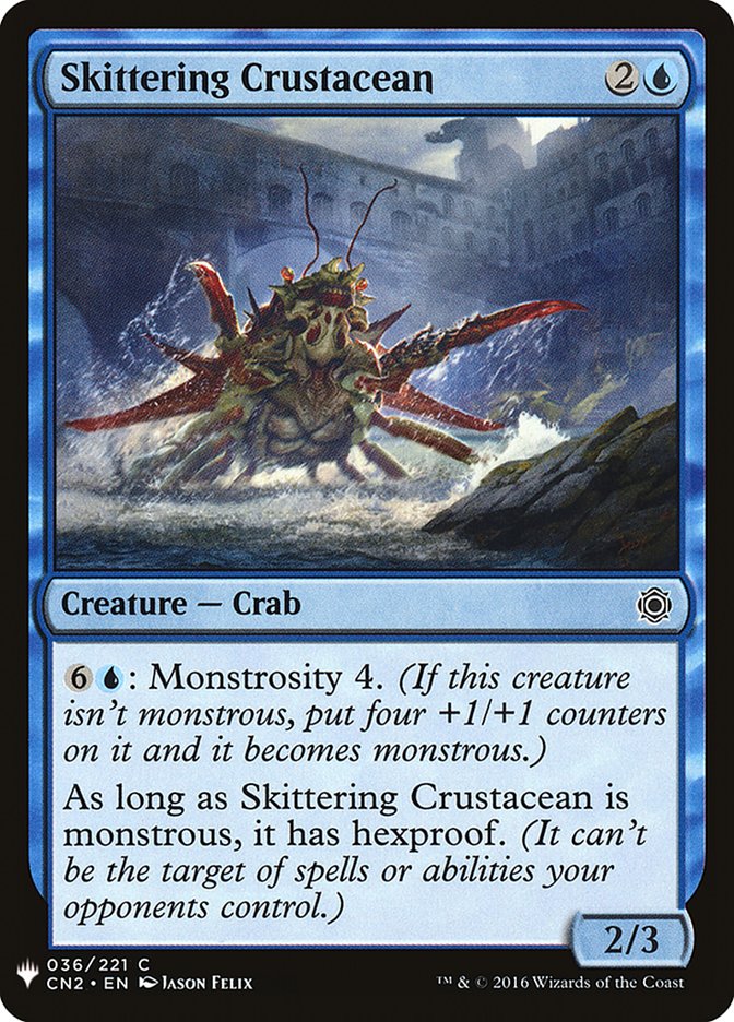 Skittering Crustacean [Mystery Booster] | Amazing Games TCG