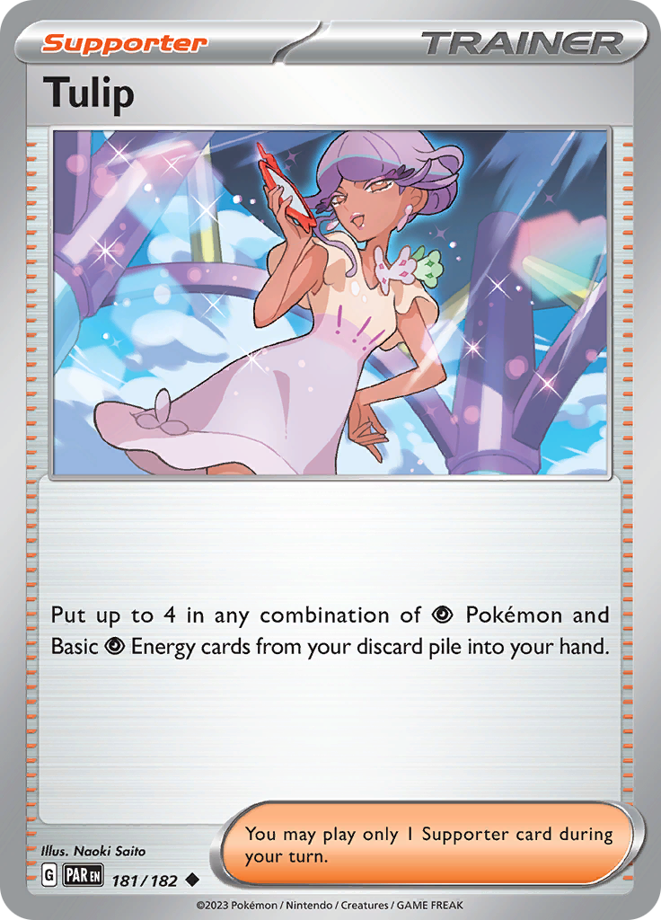 Tulip (181/182) [Scarlet & Violet: Paradox Rift] | Amazing Games TCG