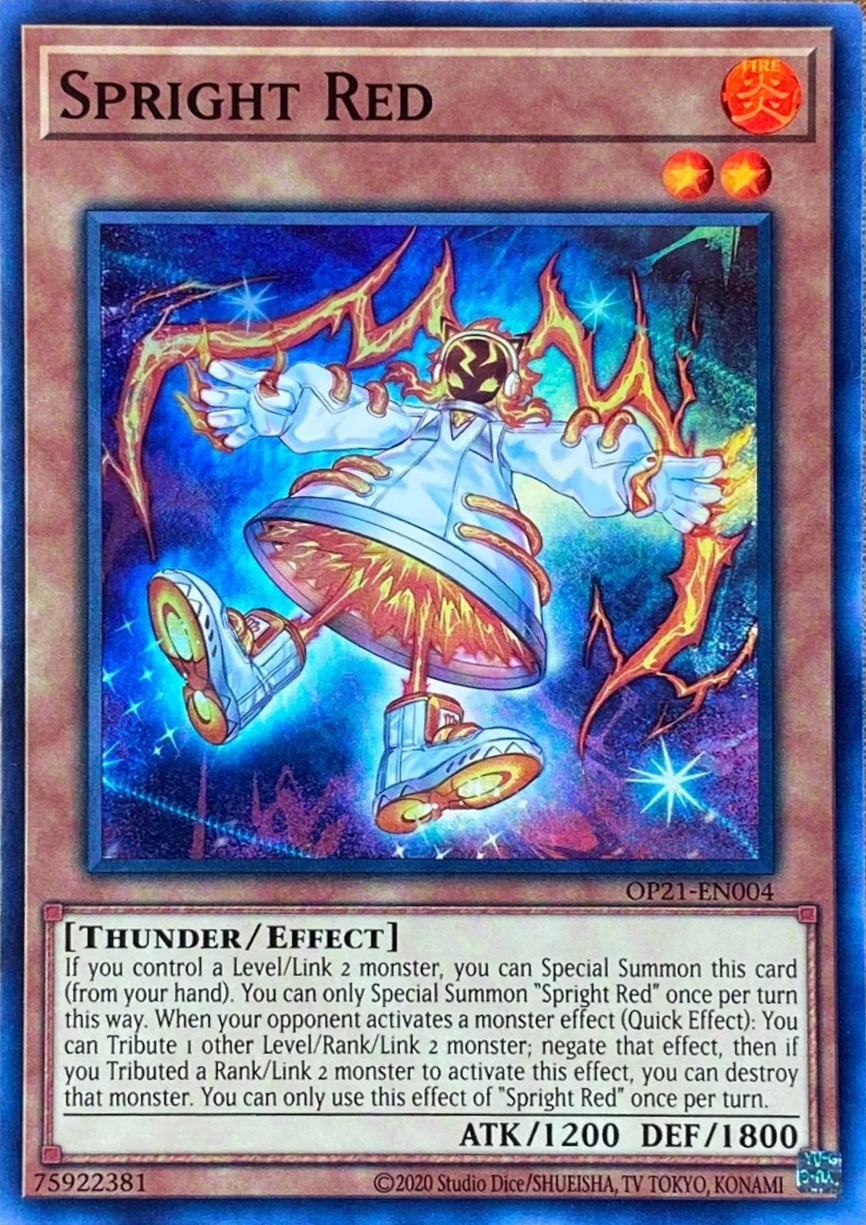 Spright Red [OP21-EN004] Super Rare | Amazing Games TCG