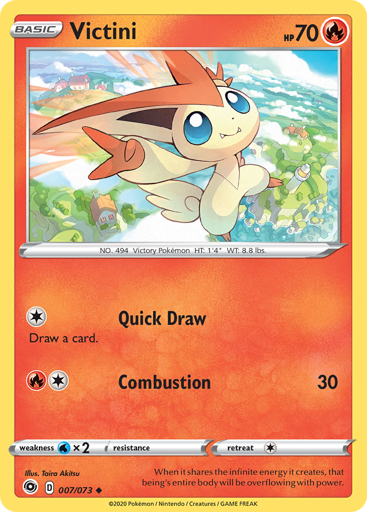 Victini (007/073) [Sword & Shield: Champion's Path] | Amazing Games TCG