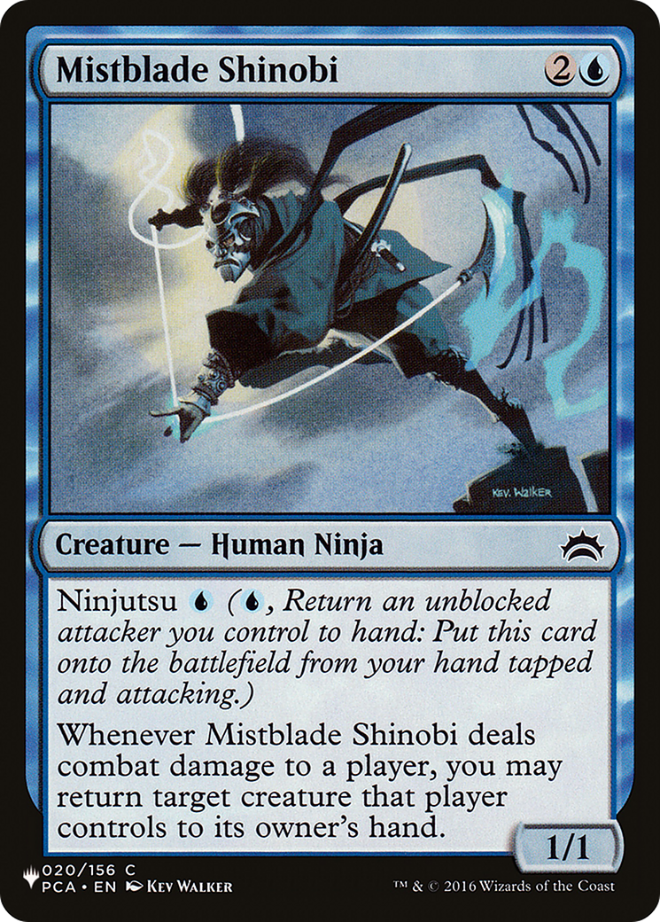 Mistblade Shinobi [The List Reprints] | Amazing Games TCG