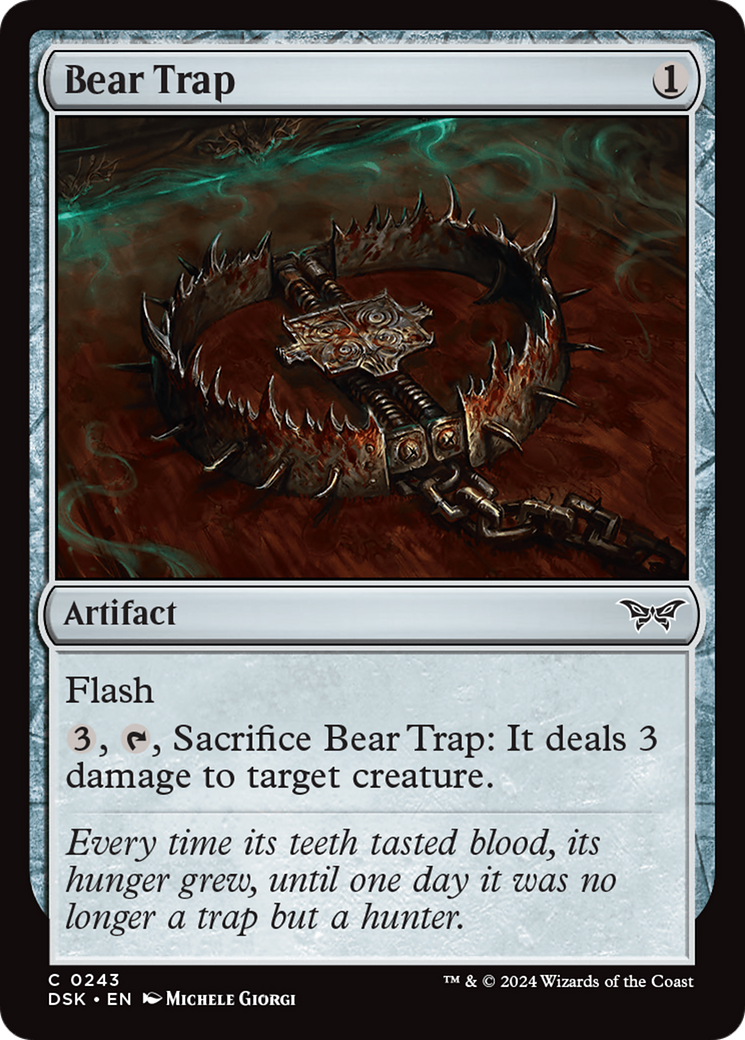 Bear Trap [Duskmourn: House of Horror] | Amazing Games TCG