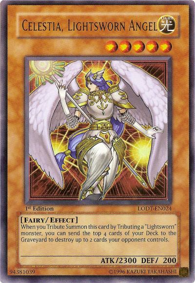 Celestia, Lightsworn Angel [LODT-EN024] Ultra Rare | Amazing Games TCG