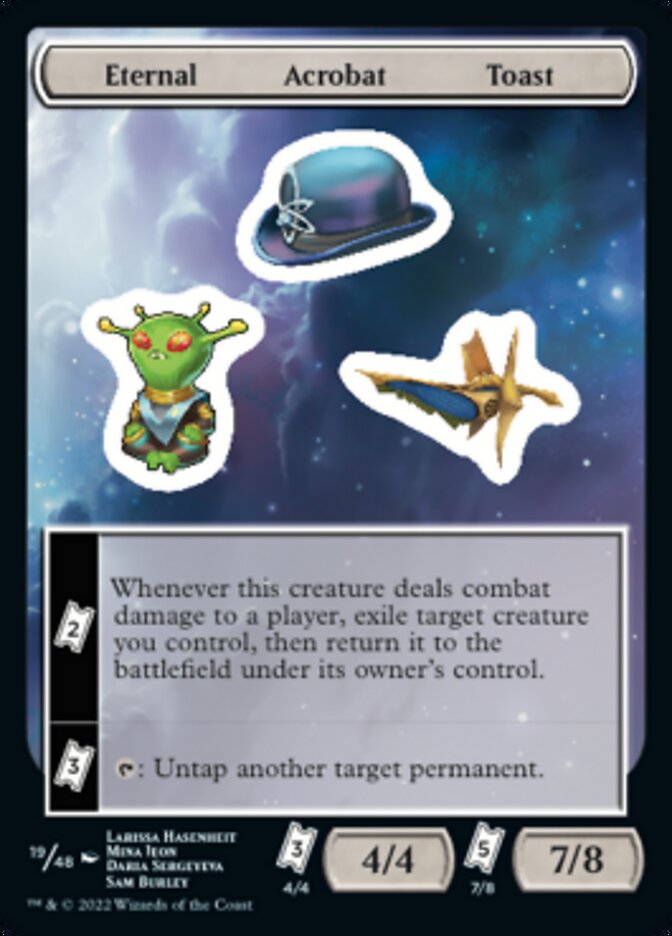 Eternal Acrobat Toast [Unfinity Stickers] | Amazing Games TCG