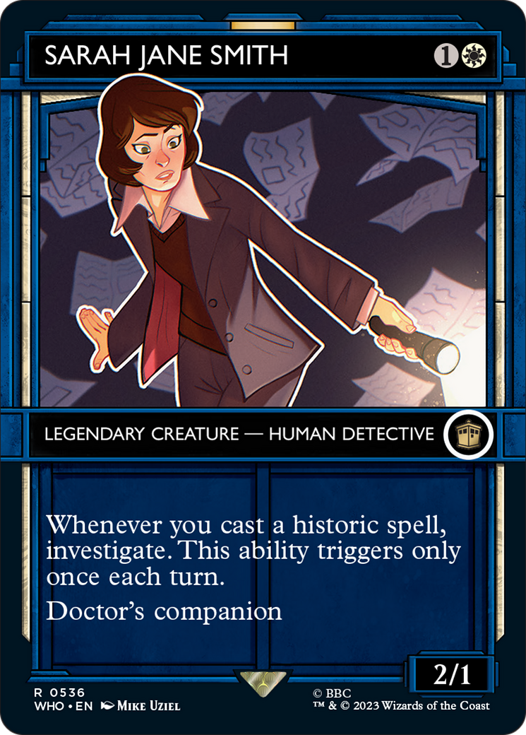 Sarah Jane Smith (Showcase) [Doctor Who] | Amazing Games TCG