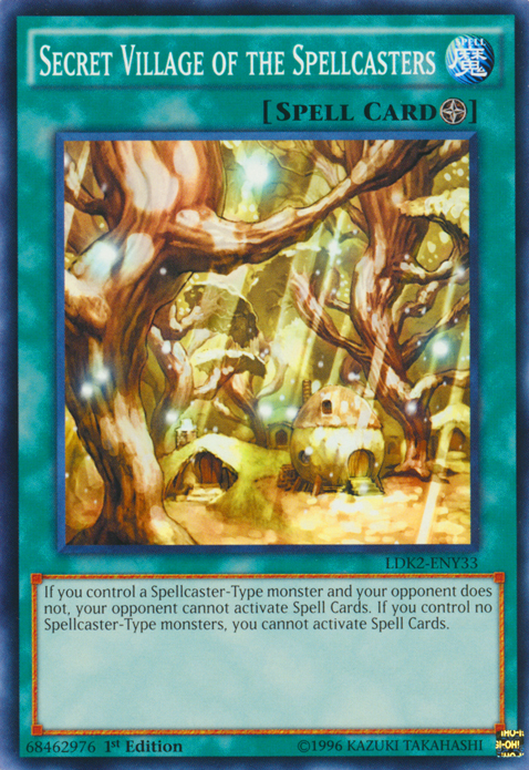 Secret Village of the Spellcasters [LDK2-ENY33] Common | Amazing Games TCG