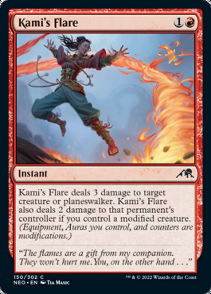 Kami's Flare [Kamigawa: Neon Dynasty] | Amazing Games TCG